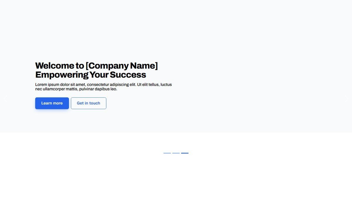 Bootstrap Carousel Banner pattern preview