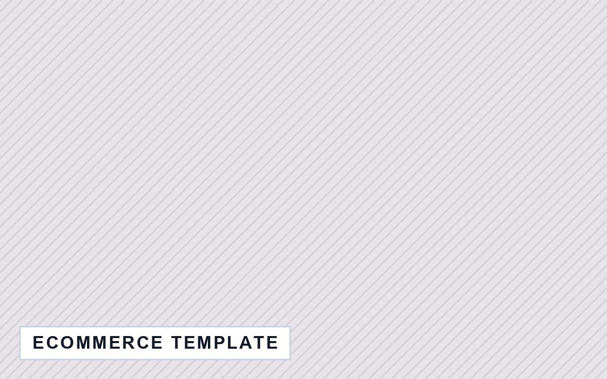 Ecommerce starter site — coming soon