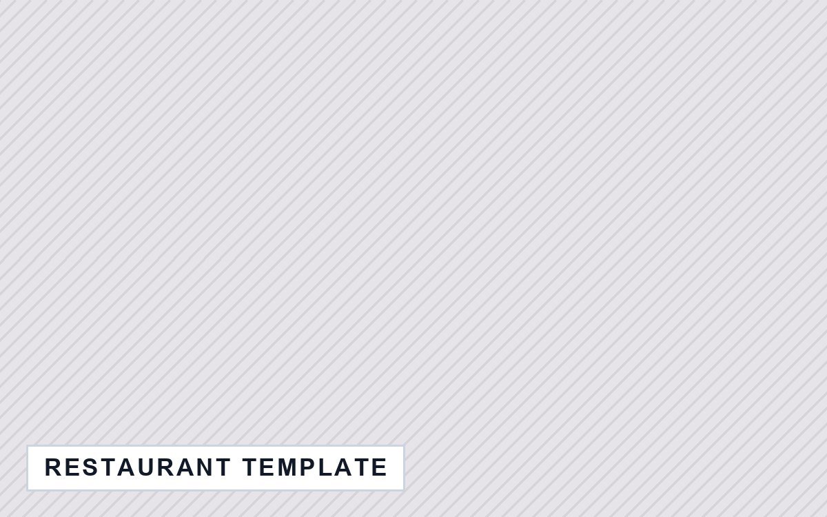 Restaurant starter site — coming soon